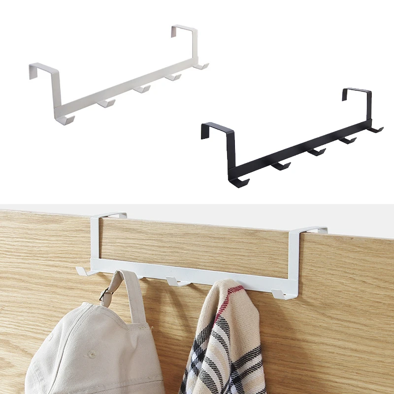 Home Edit Bathroom Storage - Крючки на дверь, 5 крючков, подвесная
