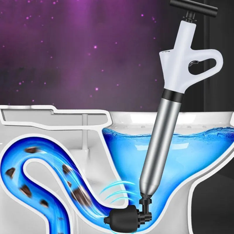 Plunger Toilet - Пневматический очиститель для унитазов из нержавеющей