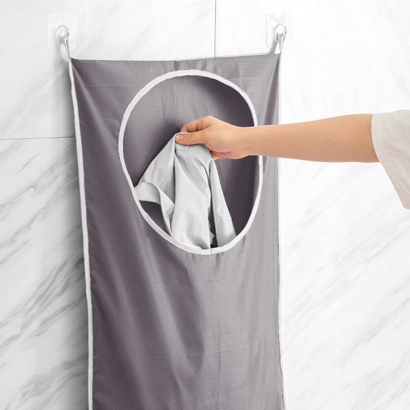 Home Bathroom Organizer - Подвесная корзина для белья в ванной,