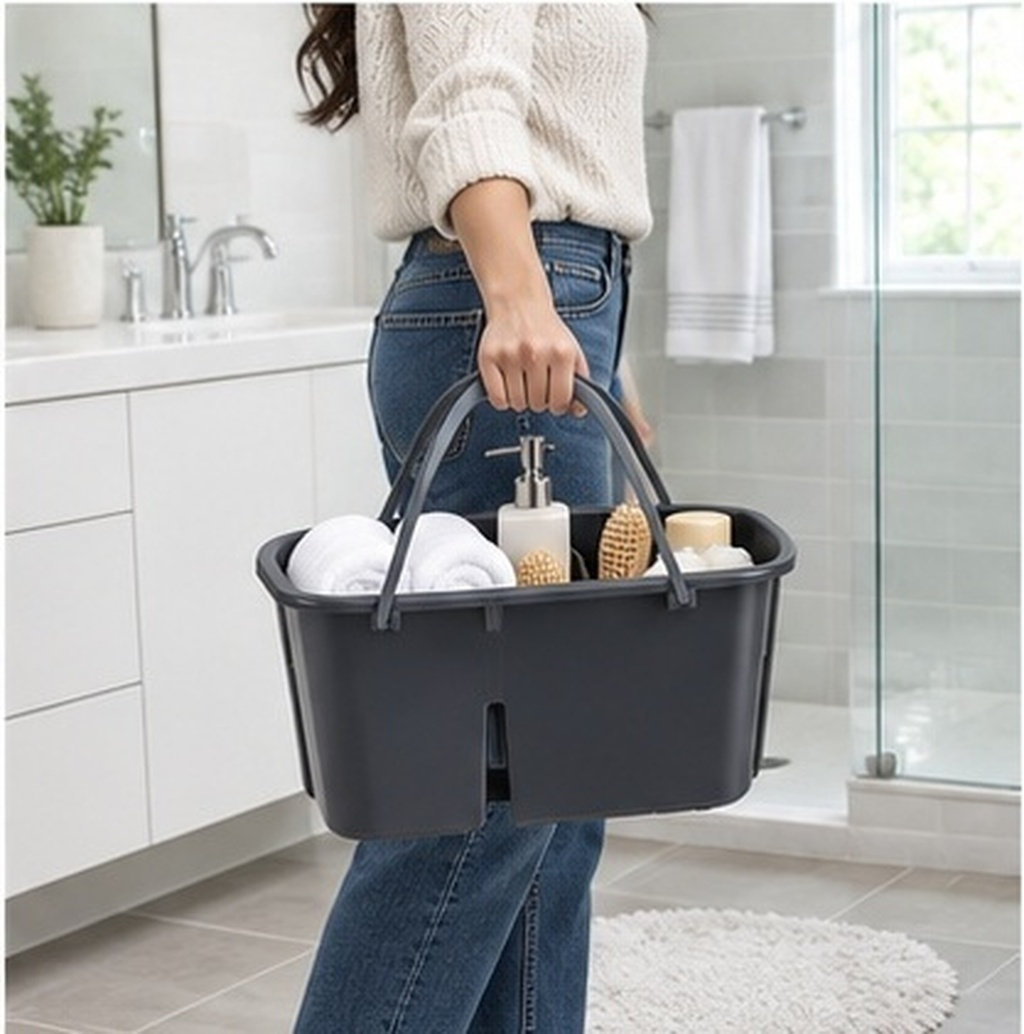 Home Essentials Bathroom Storage - 1 шт. Корзина для хранения с