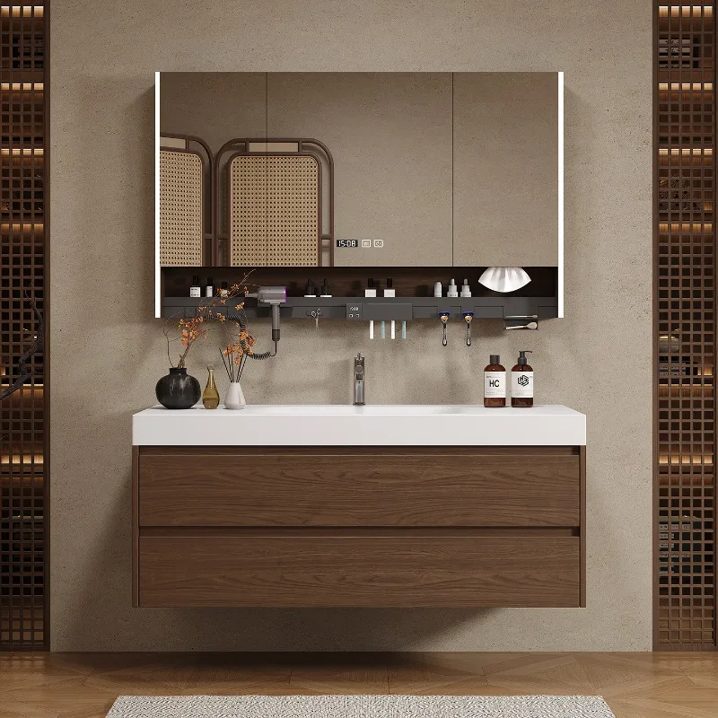 Деревянные перегородки, шкаф д – обзор и цена Home Bathroom Vanity Combo
