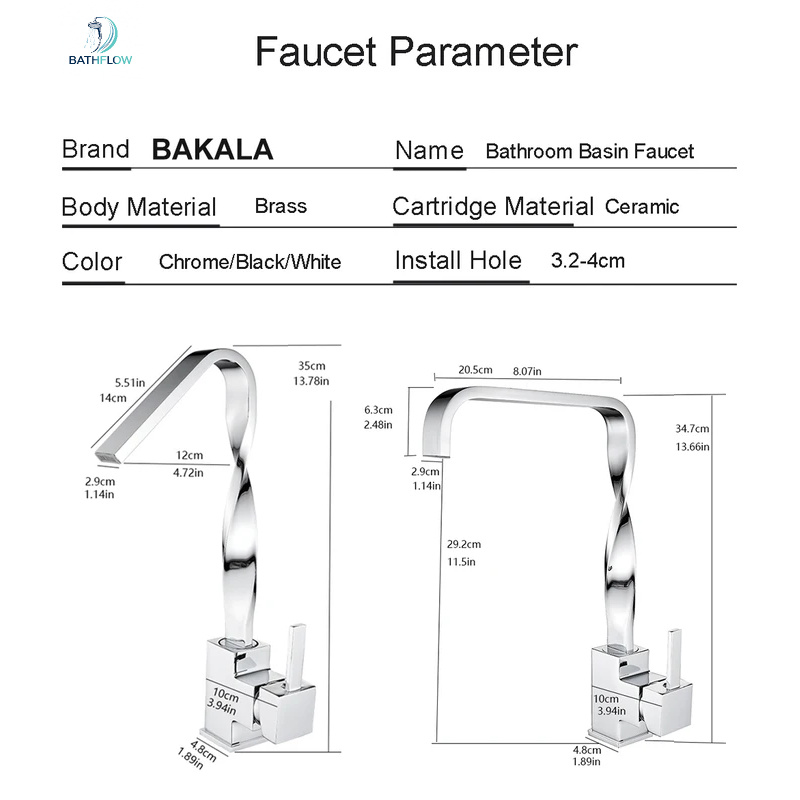 Золотой смеситель для раковины – обзор и цена Basin Mixer Tap