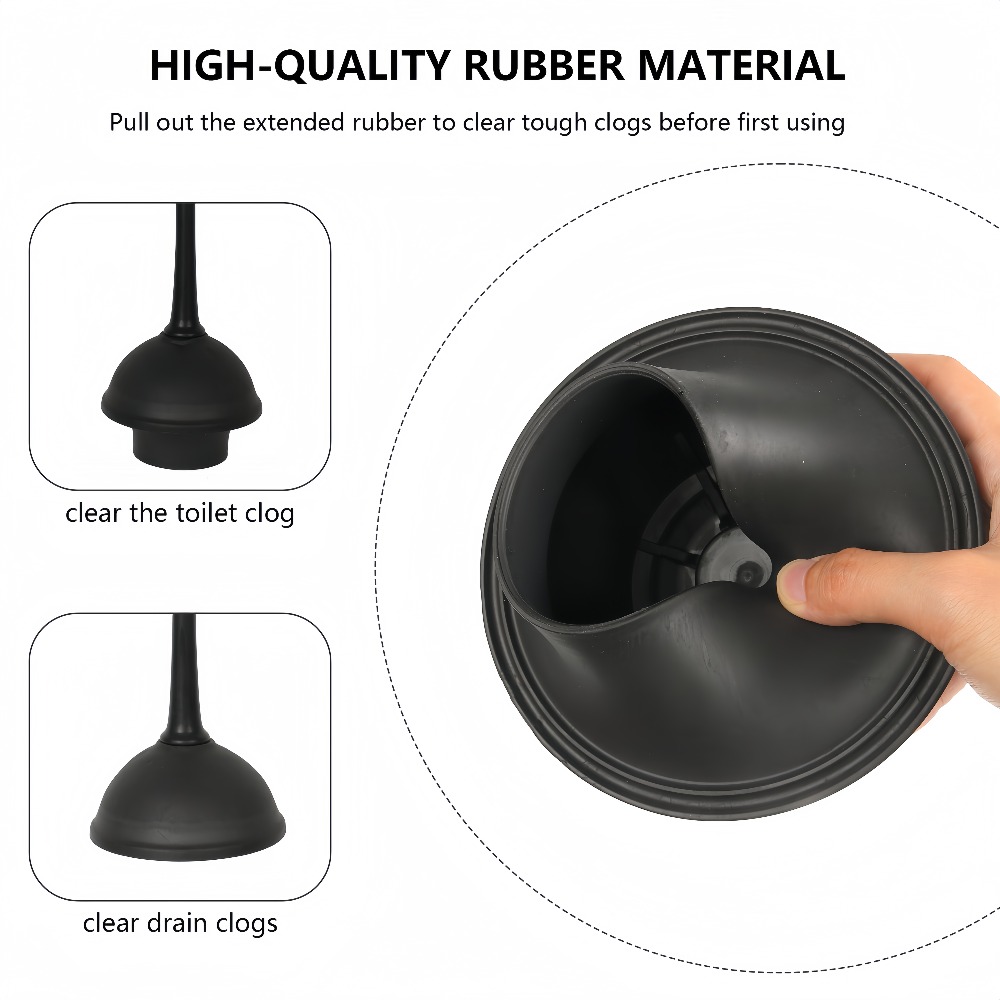 Набор для чистки унитаза с щет – обзор и цена Plunger Toilet