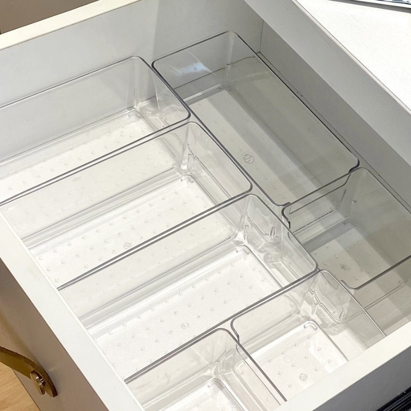 Набор из 7 прозрачных акриловы – обзор и цена Home Edit Bathroom Storage